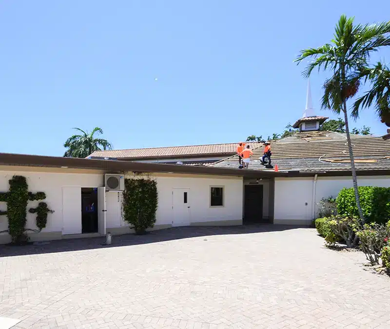 Commercial roofing project in Southwest Florida